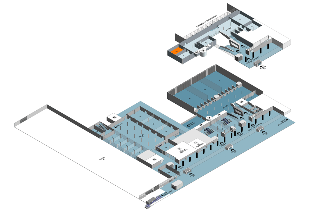 Plan Salle G - Centre de congrès de Palexpo