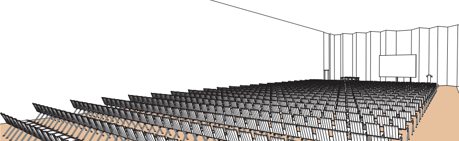Salle A version étroite théâtre