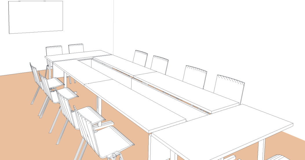 Salle Epsilon style Boardroom - Palexpo