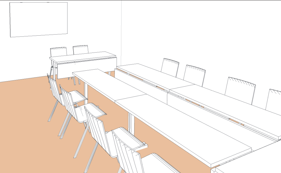 Salle Epsilon style U - Palexpo