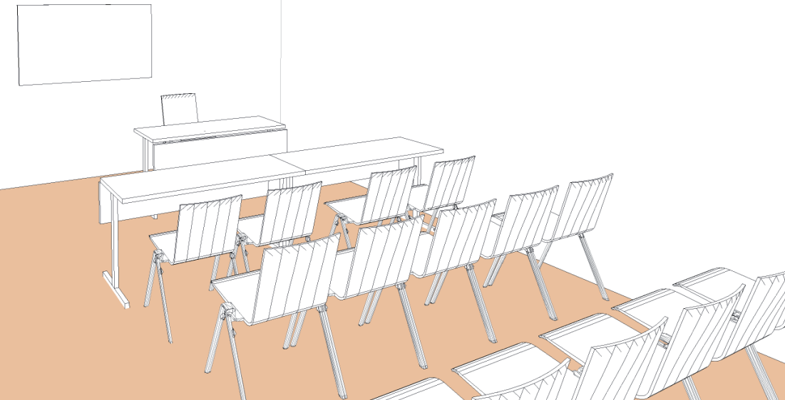 Salle Epsilon style mixte - Palexpo