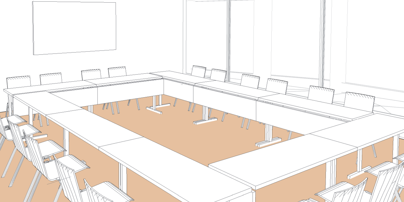 Salle Eta style Boardroom - Palexpo