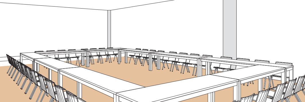 Salle G style Boardroom - Palexpo