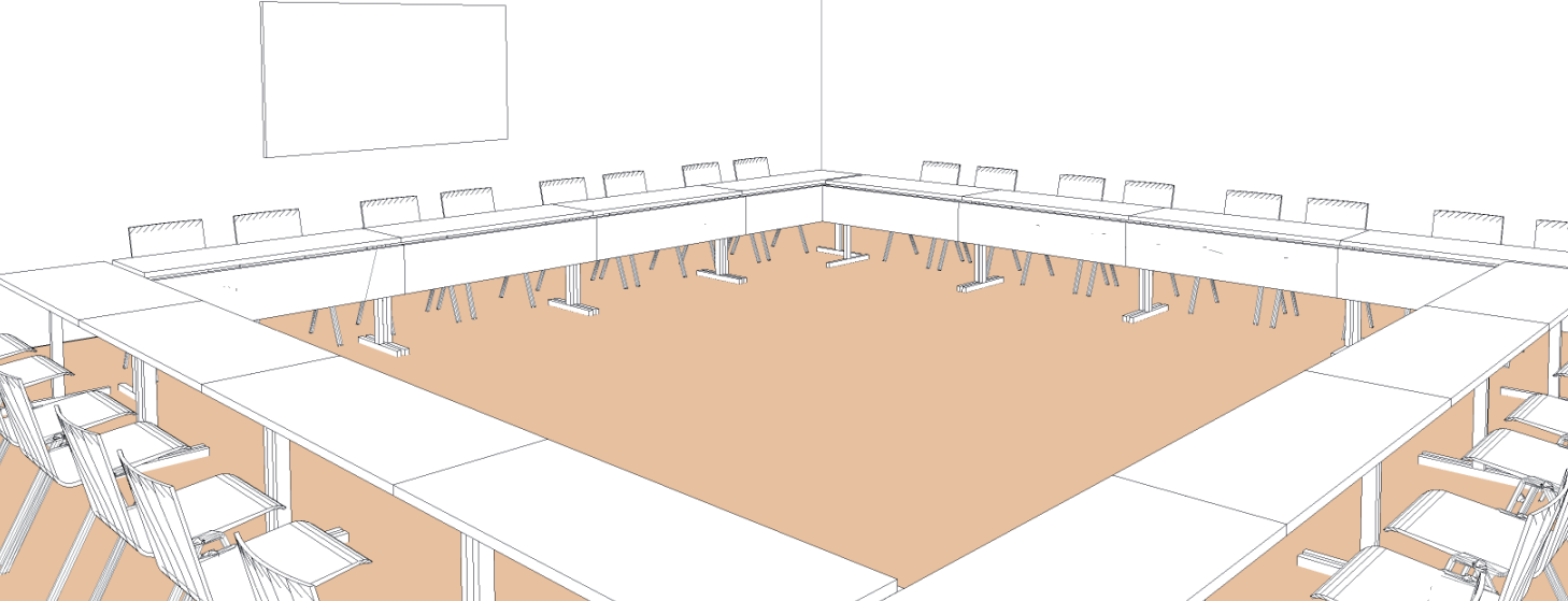 Salle Gamma style Boardroom - Palexpo