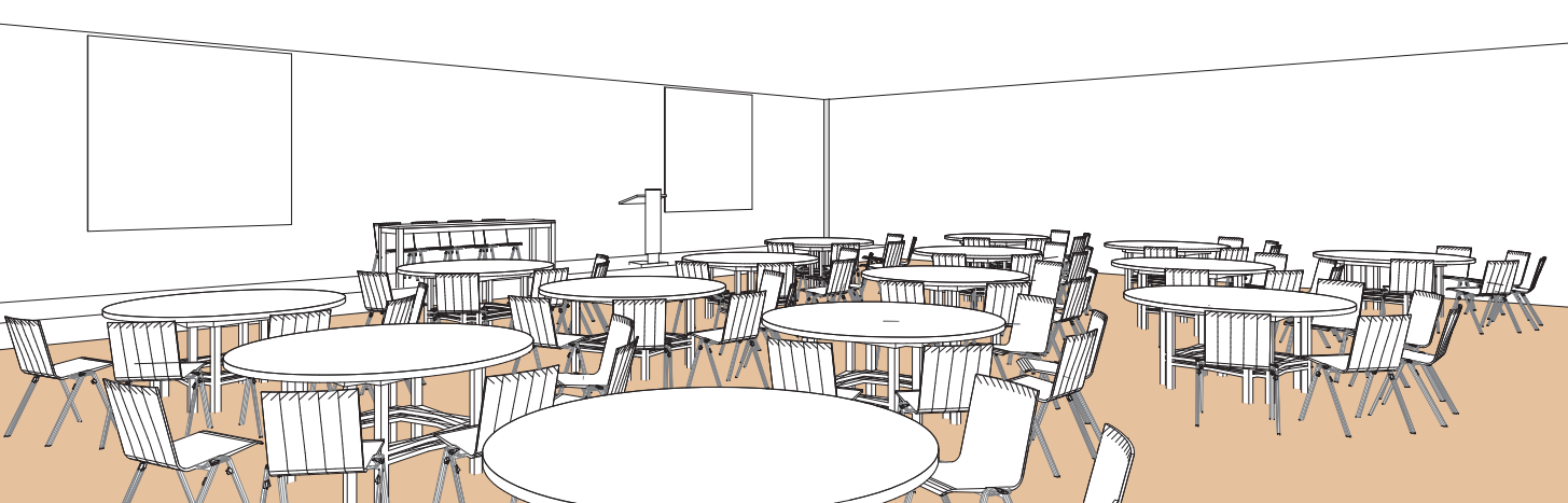 Salle K en style Cabaret - Palexpo