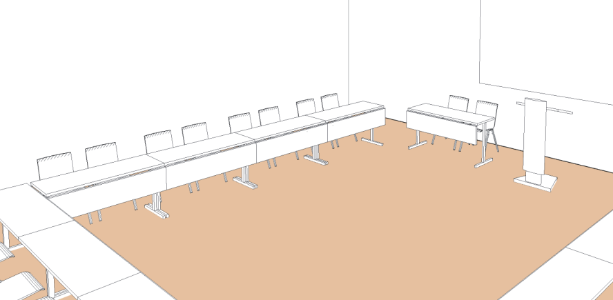 Salle Kappa style U- Palexpo