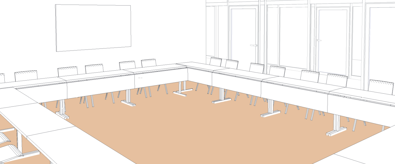 Salle Sigma style Boardroom- Palexpo