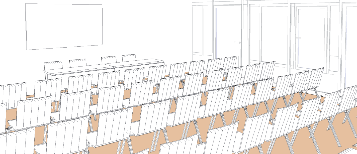 Salle Sigma style théâtre- Palexpo