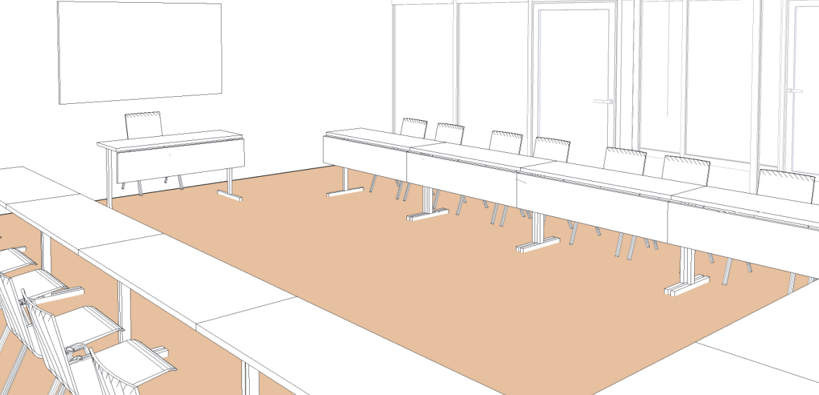 Salle Theta style U - Palexpo