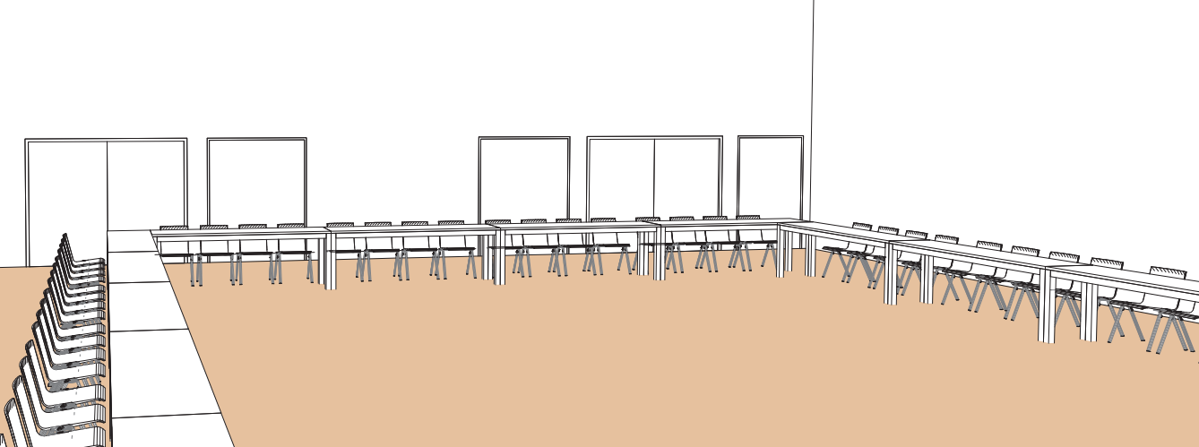 Salle V en style Boardroom - Palexpo