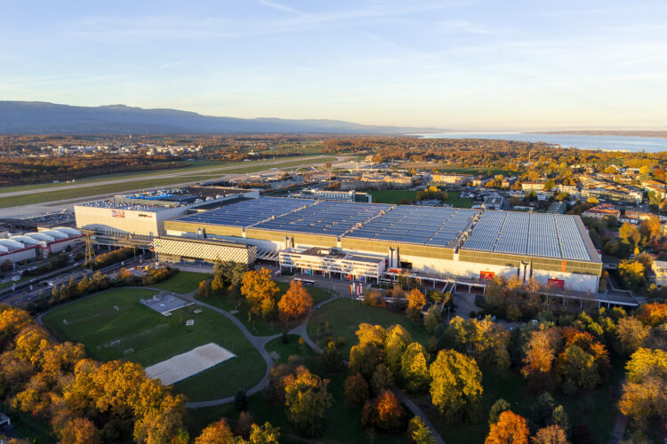 Palexpo - vue extérieure © Theus Productions