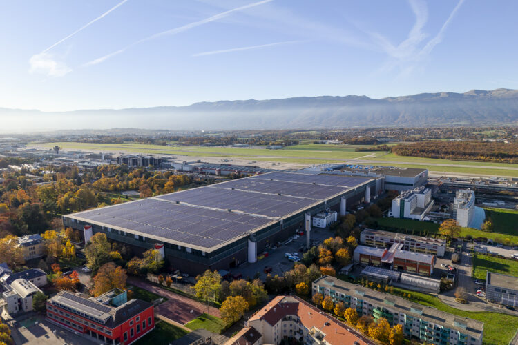 Palexpo - vue extérieure © Theus Productions