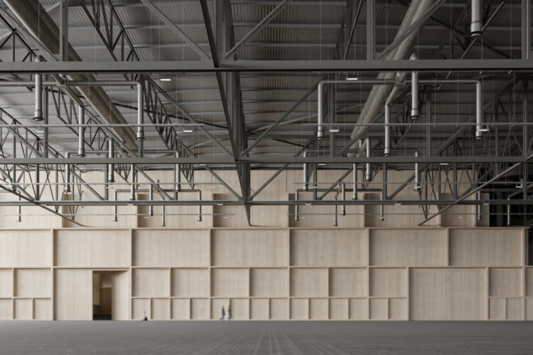 Vue Extérieure Pavillon de Palexpo © BLANC-TAILLEUR IMAGES / Projet LRS I LIN.ROBBE.SEILER