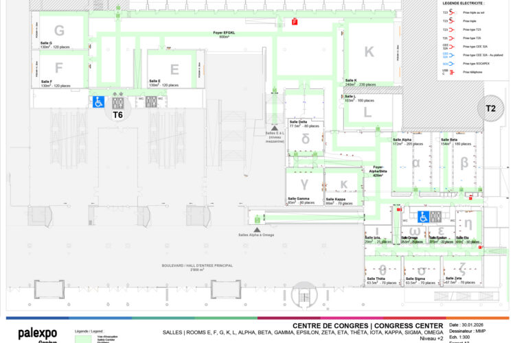 Palexpo - Centre de congrès - niveau 2