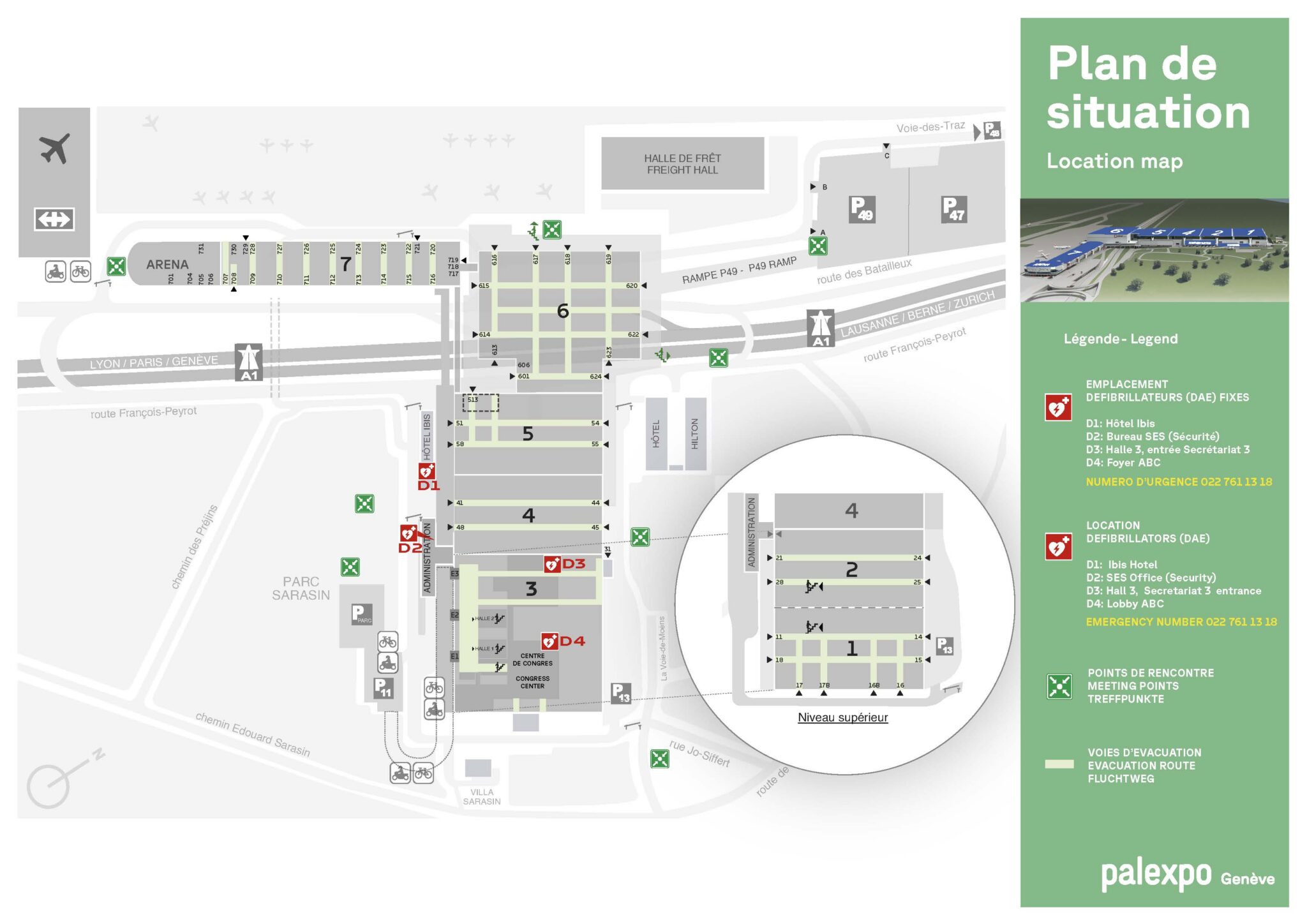 Plan de situation - sécurité